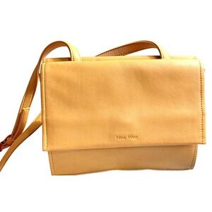 Nine West Crossbody Bag Flap Top Satchel Handbag Designer Purse